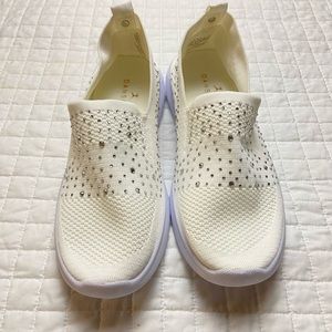 Danskin Slip On Sneakers Crean Color NWT